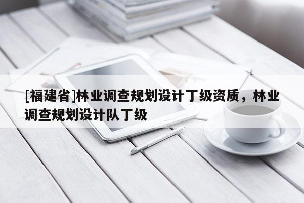 [福建省]林業(yè)調查規(guī)劃設計丁級資質，林業(yè)調查規(guī)劃設計隊丁級